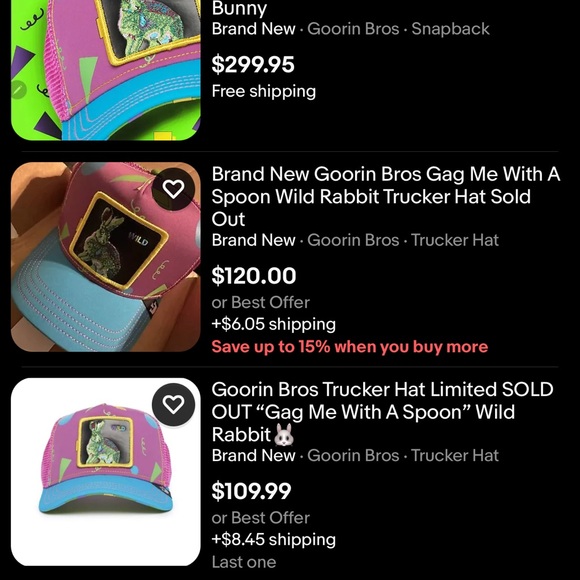 ⭐️NIB Limited Edition Goorin Brothers “Wild” Rabbit Trucker Hat - Picture 9 of 9